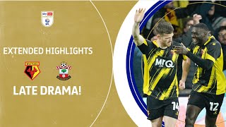 LAST GASP DRAMA! | Watford v Southampton extended highlights