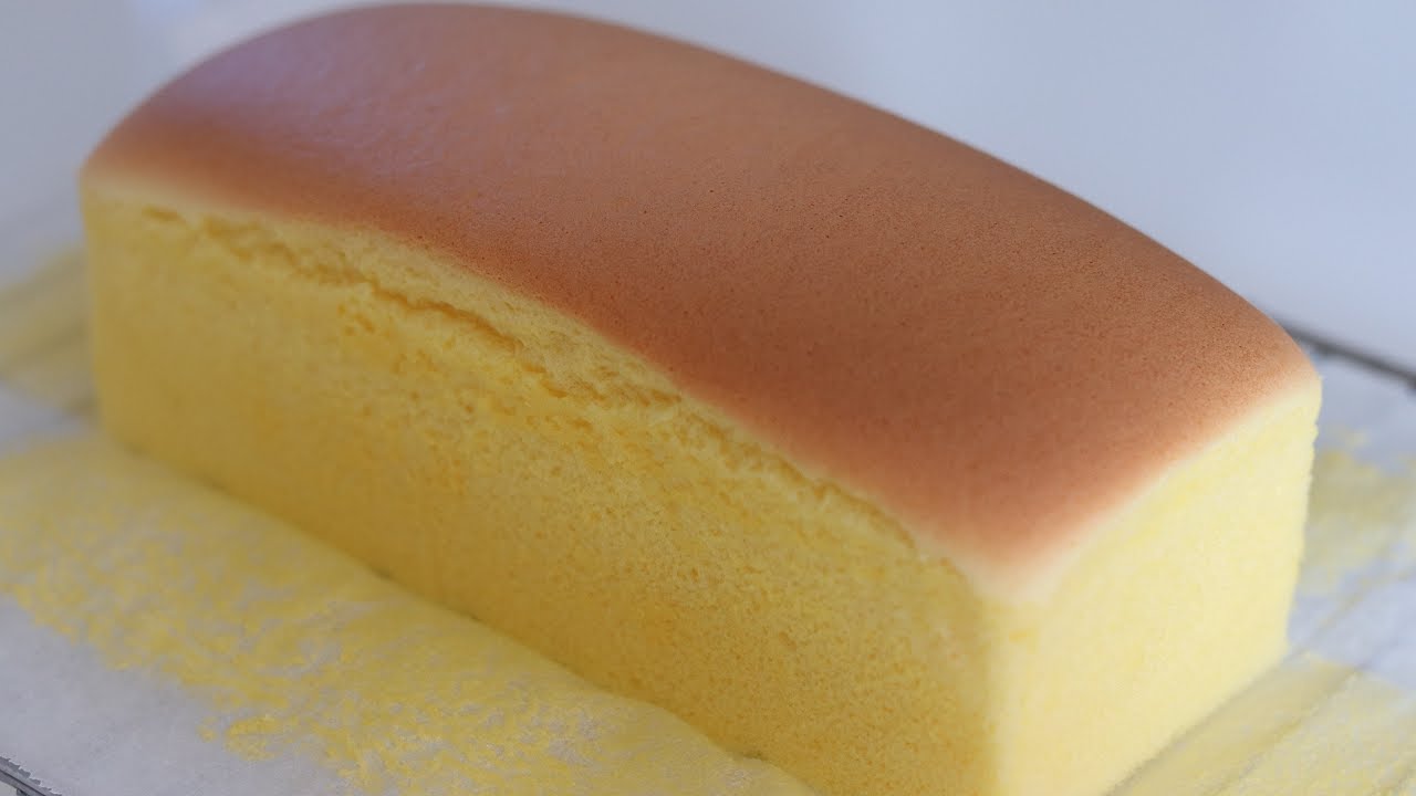 パウンド型で♪とろけるふわしゅわ♡チーズ台湾カステラの作り方／Cheese Taiwanese Castella recipe