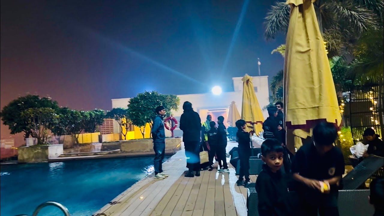 NLC2025 Chapter - 5 | Billiards & Luxurious Rooftop Poolside Dinner On A Magical Winter Night. 🎱🌙🍴✨