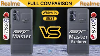 Realme GT Master VS Realme GT Explorer Master  Full Comparison