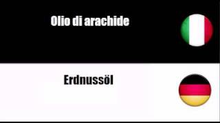 Imparare il tedesco = Oli e grassi animali o vegetali