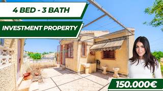 🏡 Houses for Sale La Marina Spain | 4 Bed | Sea Views | Project | 150.000€ 🌊 | Ref. 6205