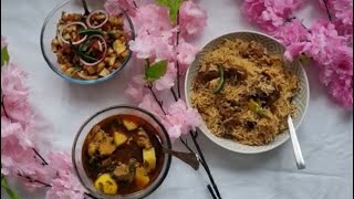 Lamb Pilau/ Palau, Shorba aur Chaat. Dawat ki chatpati recipe. Pakistani Khana