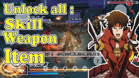 Cheat Basara PS2 Android, Unlock All Skill,Weapon,Item