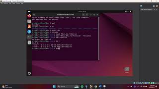 Creating a Directory and files using Linux
