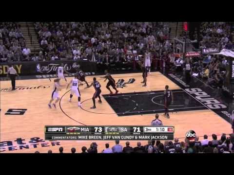 San Antonio Spurs Offense 2014 NBA Finals