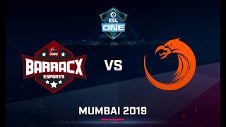 TNC vs PG.Barracx - Game 1 - SEA Qualifier - ESL One Mumbai 2019
