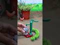 Mini hand pump project water with supply motor drinks cow farm #handpump #shorts #ytshorts 263