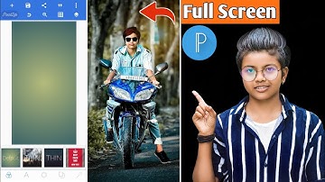 How to Set Full Screen Image Size in Pixellab || How to Create Full Screen Bordar in Pixel Lab ||