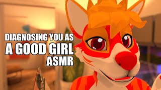 [Furry ASMR] Diagnosing you as a GOOD GIRL 📝 (whispered) [Personal Attention]