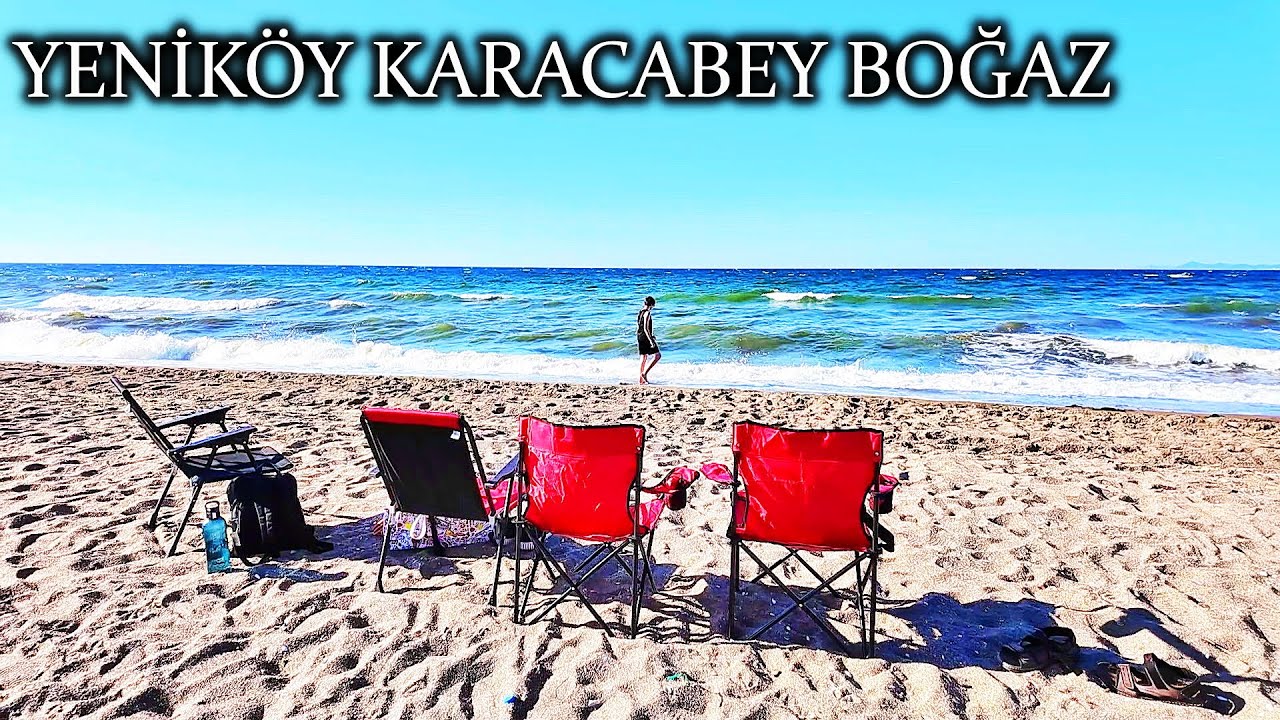 YENİKÖY KARACABEY - YENİKÖY PLAJI - BAYRAMDERE BOĞAZ - KARACABEY BOĞAZ - KARACABEY SAHİLİ