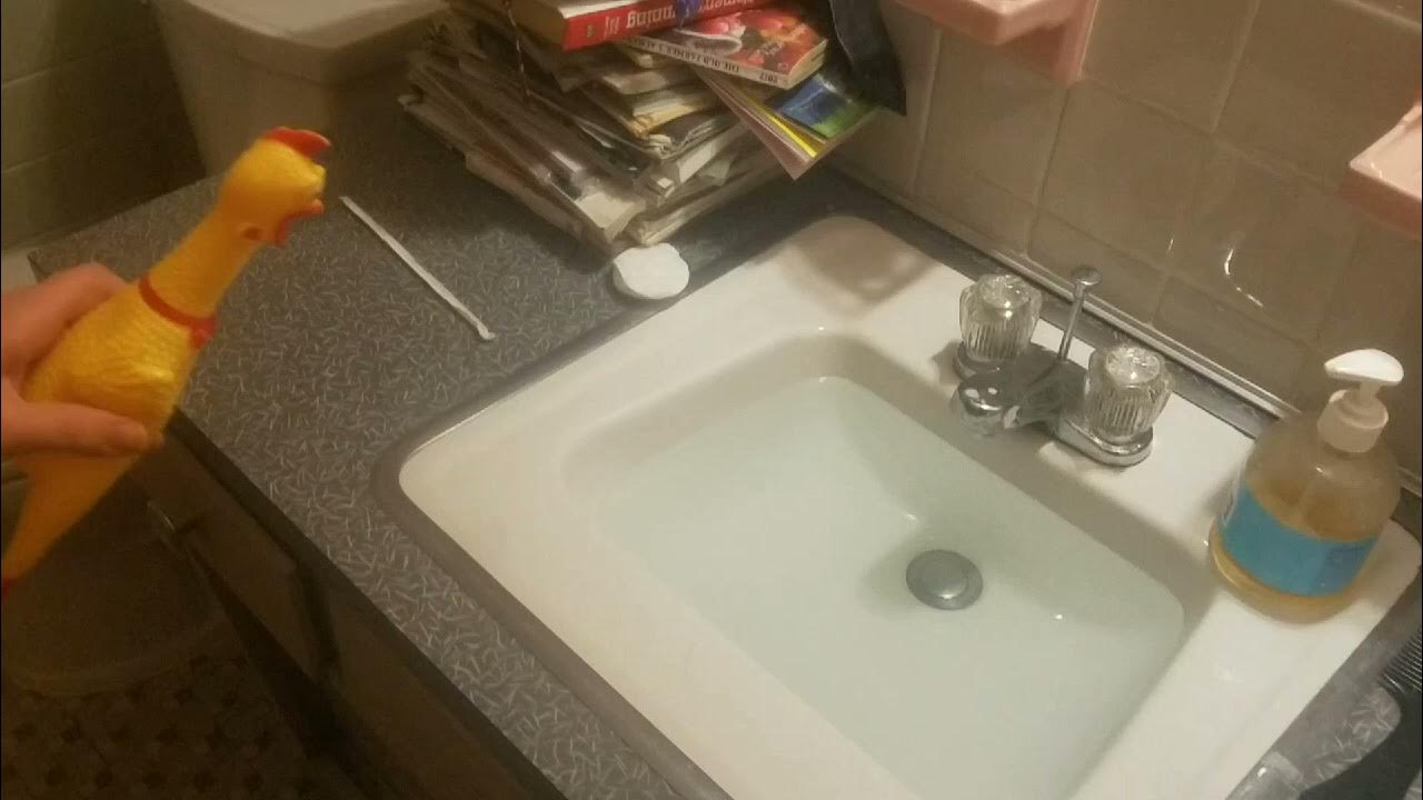 Drowning rubber chicken YouTube