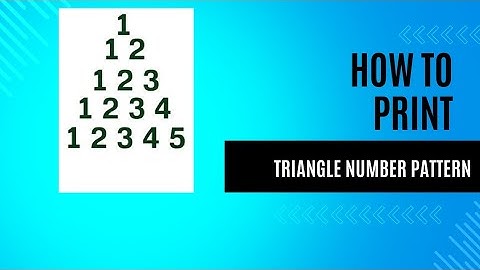Learn to Code a triangle number Pattern in Java - Step-by-Step Tutorial