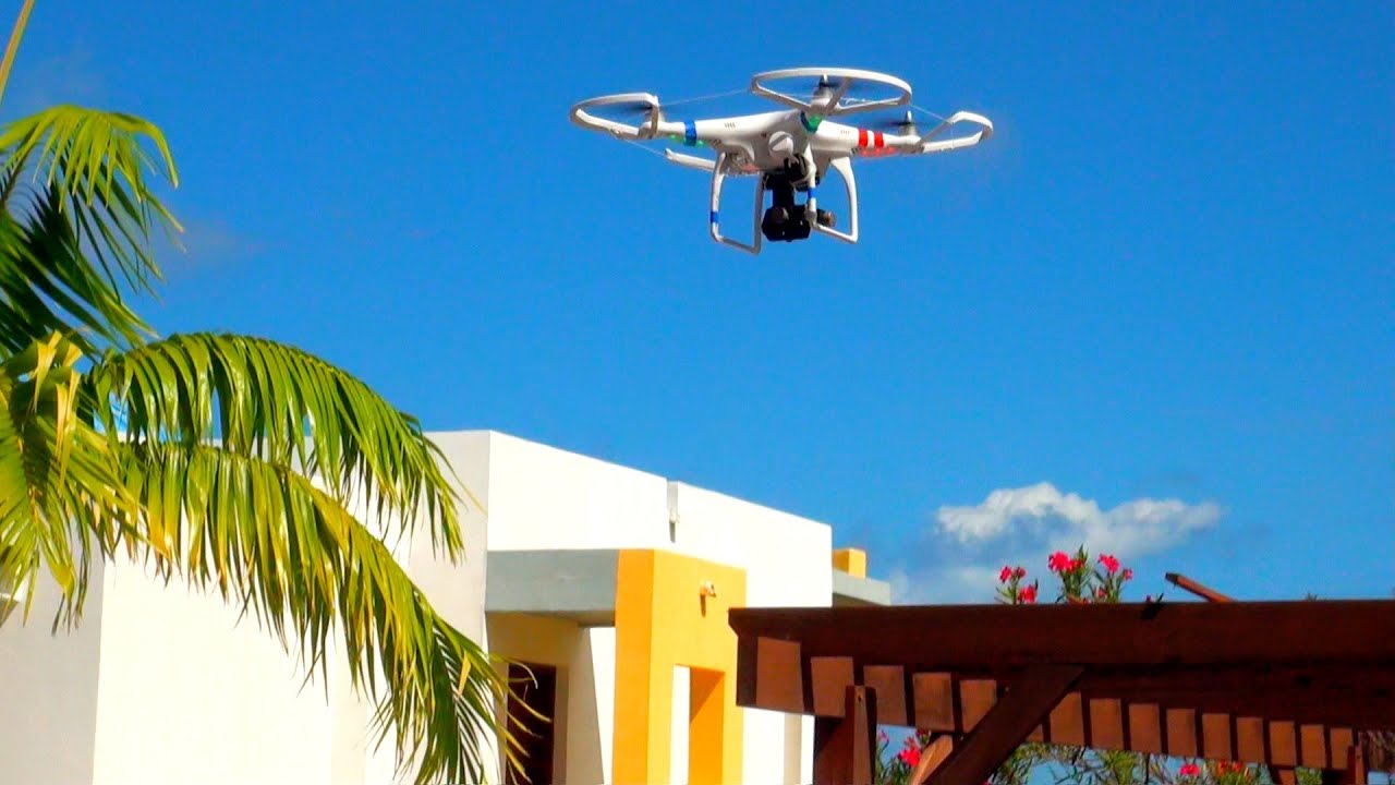 DJI Phantom Drone Filming a $3,000,000 Dollar Villa in St Maarten, SXM, CARIBBEAN