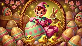 Soft Lofi Instrumental Background Music 🐰 Easter Bunny Elves in Spring to Study Work or Relax screenshot 5