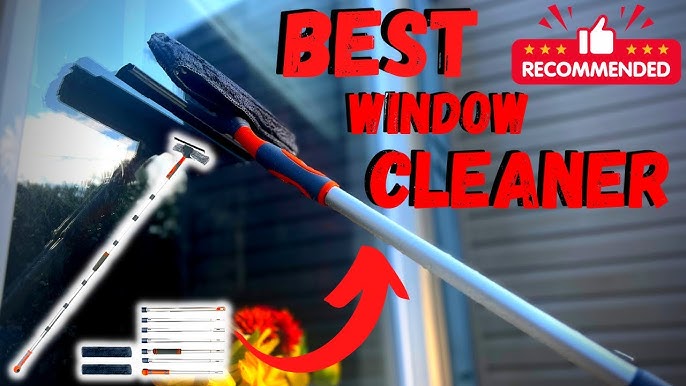  eazer Squeegee Window Cleaner 2 in 1 Rotatable Window