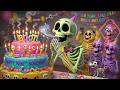 Skeleton Birthday Party Song | kids nursery rhymes | Baby Song, Fun Halloween Birthday 🎂💀🎉