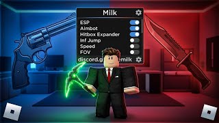 Murder vs sheriff duels Best Script Anti ban (No key) esp+hitbox+aimbot+infjump+speedwalk 