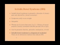 Irritable Bowel Syndrome - CRASH! Medical Review Series