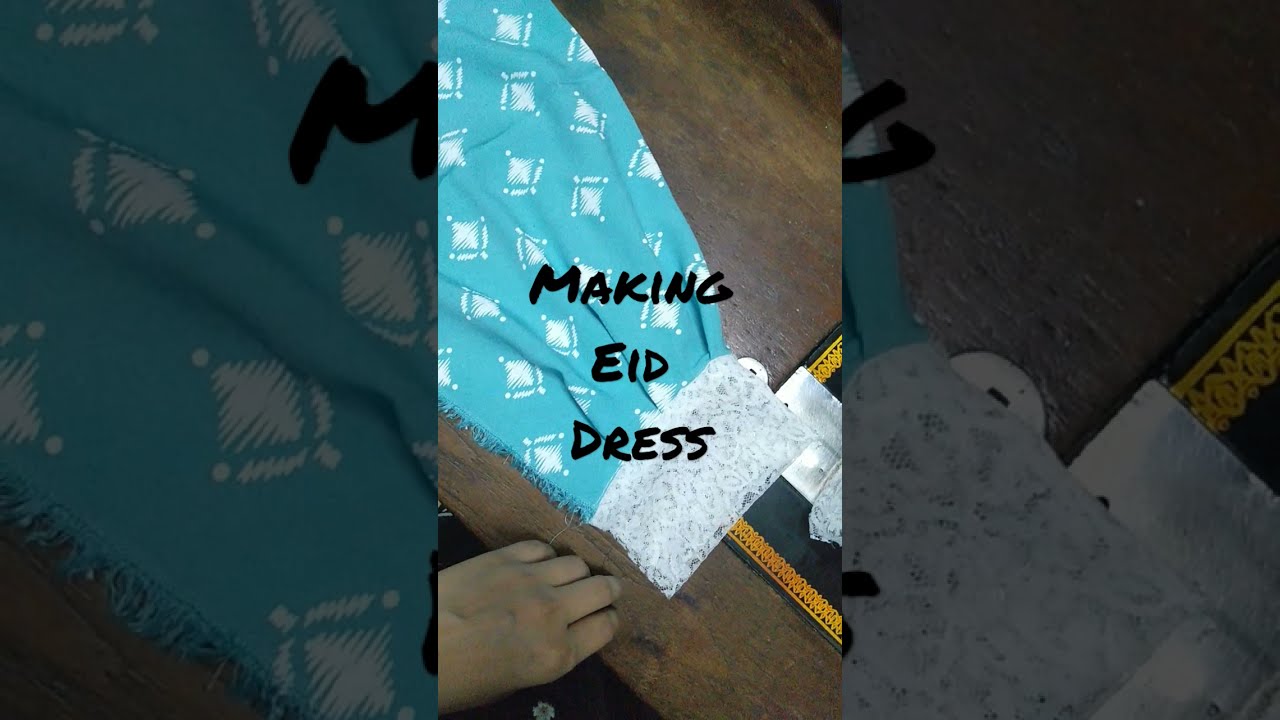 Making my eid dress || Kurti designs for eid 2021 