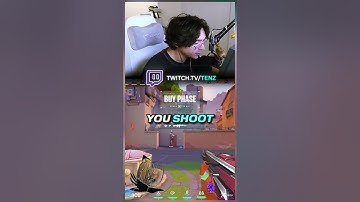 TenZ explains how to AIM in 13 seconds (Counter Strafing)