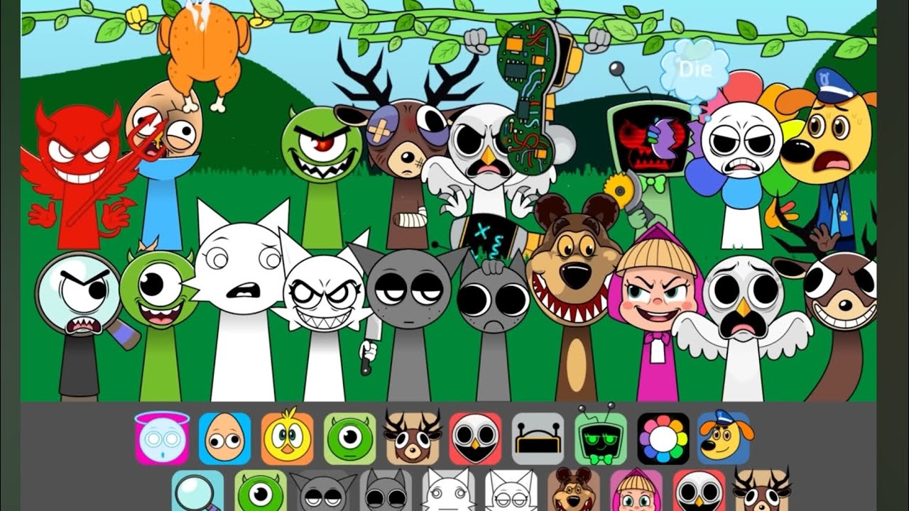 SPRUNKI INCREDIBOX OC __ New Characters Review 