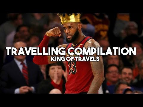 LeBron James got away with a hilarious, blatant travel in Lakers ...