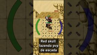 Red skull fazendo pvp de escada no TIBIA 7.4 #shorts