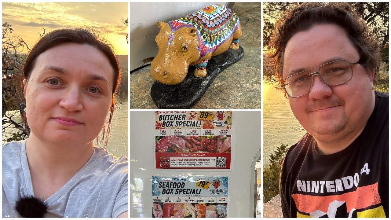 США/ Закупились мясом и рыбой в фермерском магазине/Поискали бегемотов ...