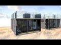 Tiny House 34m2 / Two 20-foot Containers / Modular Construction