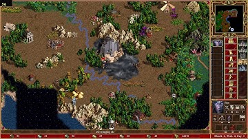 Heroes III -  Main Town: Grove (no commentary) (based on vcmi 1.2.1)