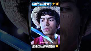 Buggy vs Luffy: The Execution Scene! 🔥 #NetflixOnePiece #filmivibefun #luffy #buggytheclown