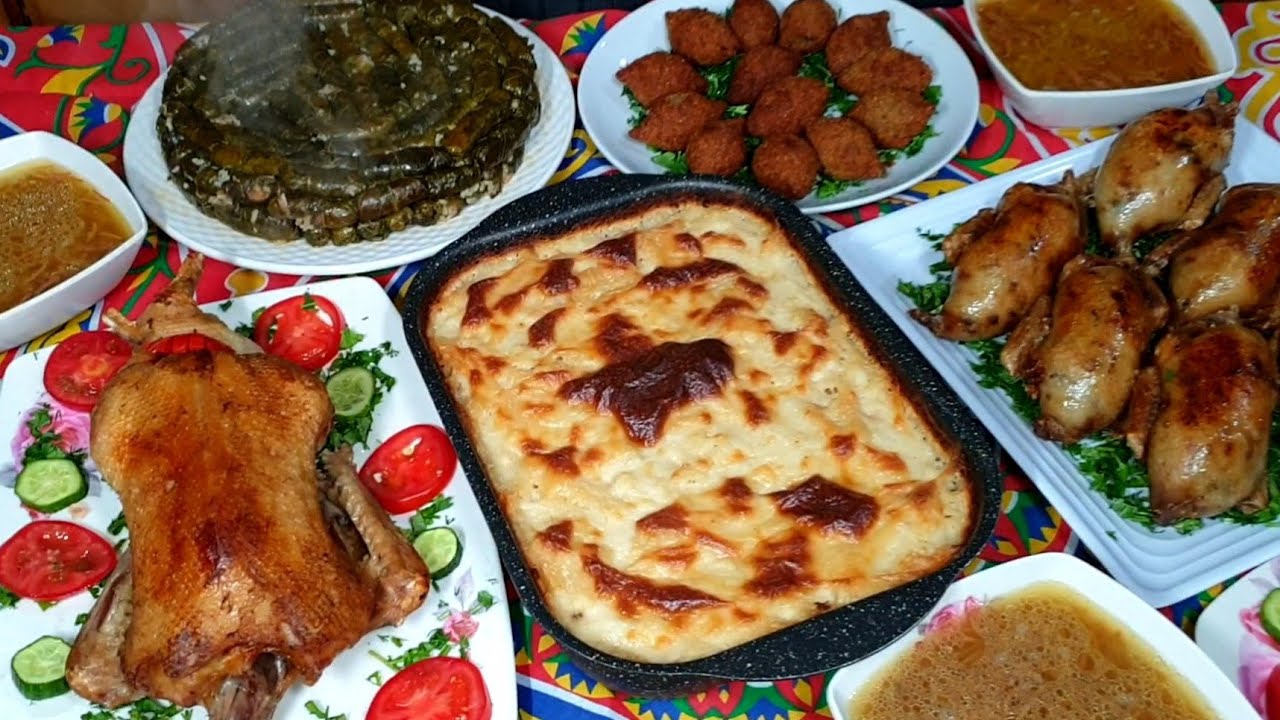 سفرة متكاملة لأول يوم رمضان تشرفك في العزومات وتنجز معاكى