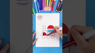 How To Draw The Train Kiddie Cuddles