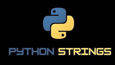 Python strings
