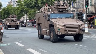 14 Juillet 2025 - Départ des troupes motorisées