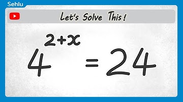 Quick & Easy | Solve A Math Olympiad Exponential Equation | #algebra #sehlu #math #logarithm