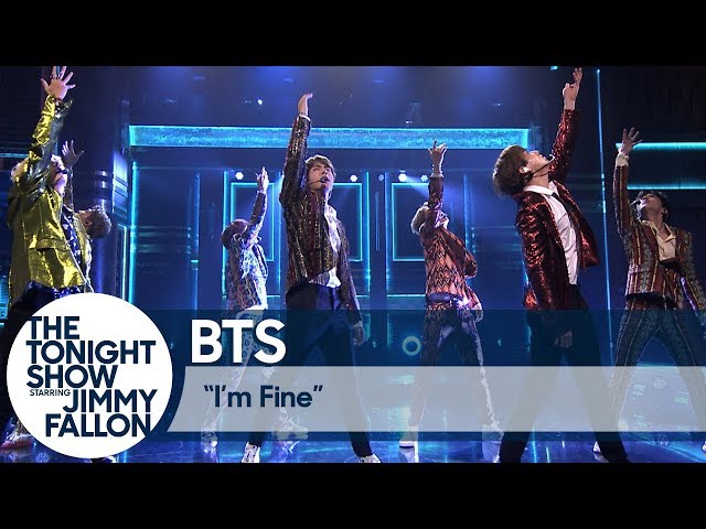 BTS: I'm Fine | The Tonight Show Starring Jimmy Fallon class=