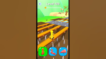 Shape-shifting Game level 105 🎮~#shorts #gameplay #gaming #hypercasualgamesl #shapeshifting