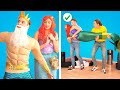 SNEAK DISNEY PRINCESSES INTO THE MOVIES! Best Sneaking Ideas, Clever Hacks by Crafty Panda School