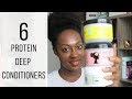 Six Strengthening Deep Conditioners for Natural Hair | Vlogtember #23