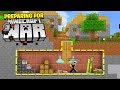 we made a peaceful village but are SECRETLY preparing for Minecraft WAR! (Minecraft War #1)