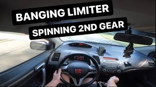 Powershifting, Not Double-Clutching Like You Should | 0-100MPH Civic Si