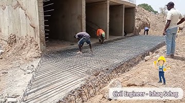 Box Culvert Construction | Apron & Toe Beam