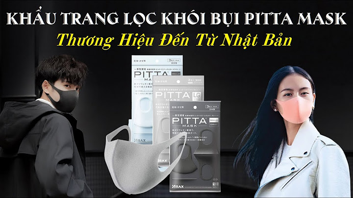 Đánh giá khẩu trang pitta mask