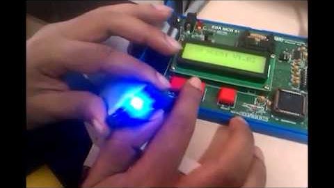 interrupt led blinking using 8051