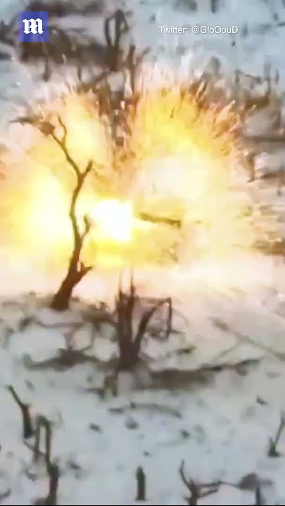 Russian T-90M tank wrecked by Ukraine M2A2 Bradley IFV in Stepove