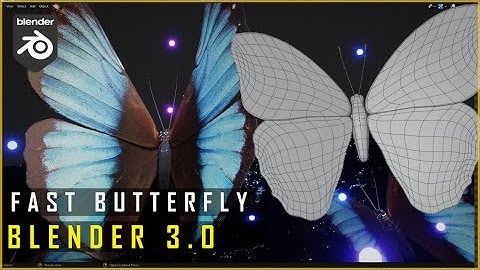Tutorial: Easy Butterfly In Blender 3.0