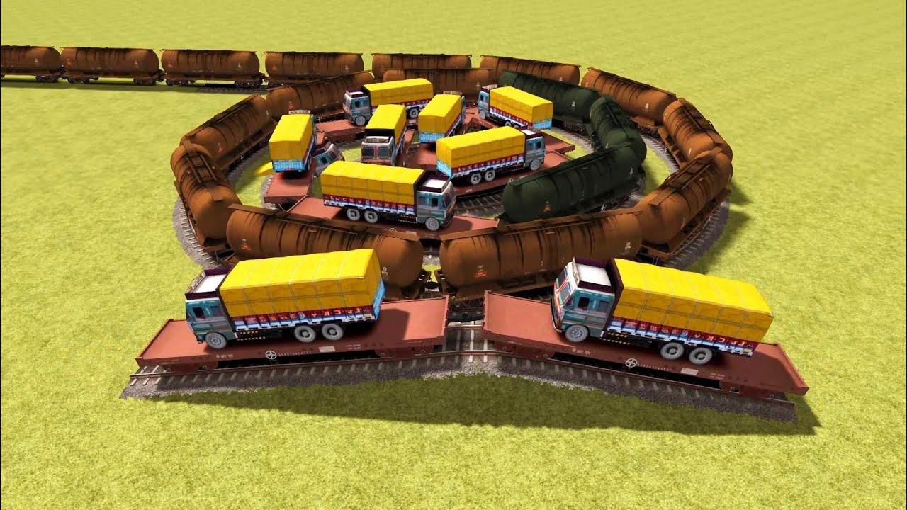 1 TRAINS KI SNAKE 🐍 TRACK CROSSING ONE BAD ONE TRAIN CROSSING RAILROAD CROSSING | Train Simulator 