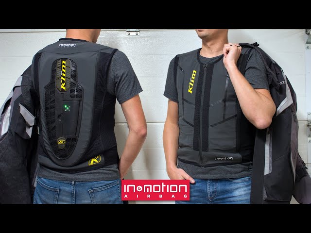 gilet airbag in motion